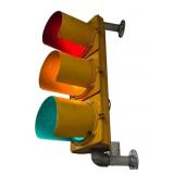Decorative 3-Section Traffic Signal