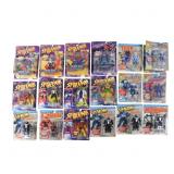 18 Toy Biz Marvel Figs Sealed C.1991-94