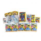 12 Vintage DC Superman and Batman Toys