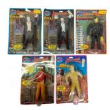 5 Universal 1986 Movie Monster Figures