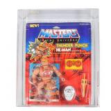 Mattel 1985 MOTU Thunder Punch He-Man AFA 60
