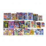 25 Carded Figures, Various Makers C.1979-95