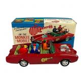 The Monkees Tin Litho Monkee Mobile 1967