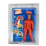 Mego 1979 Human Torch French Card Fig AFA 50