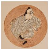 Al Hirschfeld Lithograph Jackie Gleason