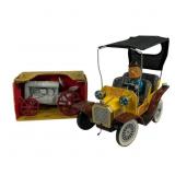 1961 Hubley Mr. Magoo Car & Ertl Tractor