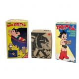 3 Yonezawa & Billiken Anime Figures, 1981-90