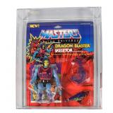 Mattel 85 MOTU Dragon Blaster Skeletor AFA 80