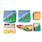 7 Japan & China Novelty Tin Litho Toys