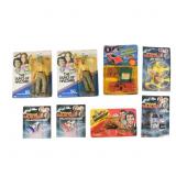 8 Vintage TV Toys Incl Bo Dukes of Hazzard