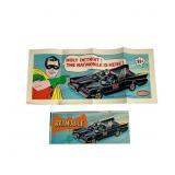 Aurora Batmobile Model Kit & Poster 1966