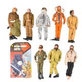 9 Hasbro & Madison G.I. Joe Figs C.1964-76