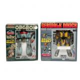 2 Takatoku Orguss 1/40 Die-Cast Figs, 1983