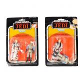 2 Kenner 1983 SW ROTJ Han & Madine Packs