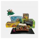 Group of Vintage Toys w/ Flintmobile