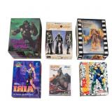 6 Vintage Sci-Fi & Monster Vinyl Model Kits