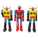 3 Mattel Shogun Jumbo Machinder Figs, 1976