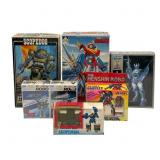 6 Takara/Aoshima Mecha Model Kits, C. 1980s