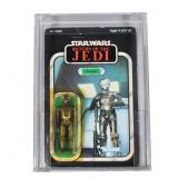 Kenner 1983 ROTJ Zuckuss 65 Back AFA 50