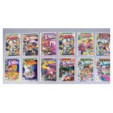 12 X-Men Comic Books Many Key Issues