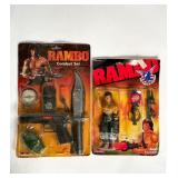 Rambo Larami Set & Coleco Figure 1985