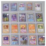 20 Pokemon Cards Vintage Holos