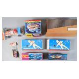 8 Vintage Tin Litho Space Toys