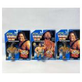 3 Sealed WWF Action Figures Fatu/Butch