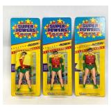 3 Sealed Kenner Super Powers Robin