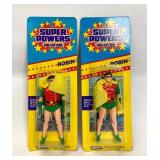 2 Sealed Kenner Super Powers Robin