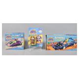 3 Super Powers Figures & Vehicles