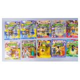 10 Vintage Playmates TMNT Figures