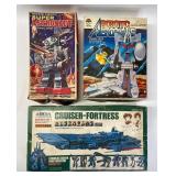3 Robots Incl. Takatoku Macross 80-85