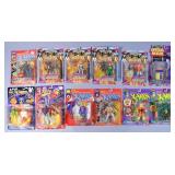 12 Vintage Toy Biz Marvel Figures