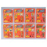 8 Mego Eagle Force Die-Cast Figures