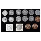 16 Star Wars and Ewoks Promo Coins