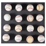 16 Signed Baseballs Gossage/Erickson