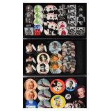 50+ Vintage Pinback Buttons 1977-1982