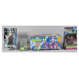 4 Spawn Action Figures and VHS Tape