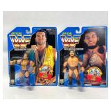 2 Sealed WWF Figures Razor/Gonzalez