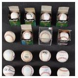 16 Signed Baseballs MLB and NFL 2002