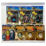 7 Vintage Monster Figures & Toys 93-95