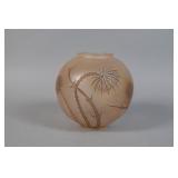 Rene Lalique Glass Thistle Vase