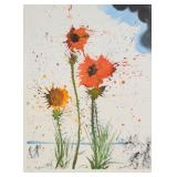 Salvador Dali Lithograph Spring Explosive