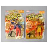 Remco Mighty Crusaders Comet & Brain Figs MOC