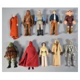 Lot of Ten Vintage Star Wars Action Figures