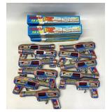 Yonezawa 10 Space Ray Guns & 6 Boxed Trains