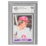 1979 Topps Mike Schmidt #610 Phillies BCCG 10