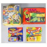 Vtg DC & Marvel Superhero Toys & Accessories