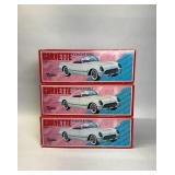 3 1953 Chevrolet Corvette Convertible Models